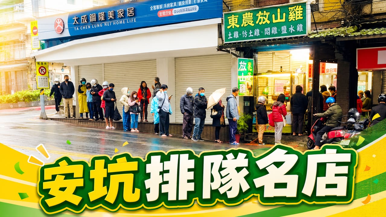 東農放山雞店面與品牌形象